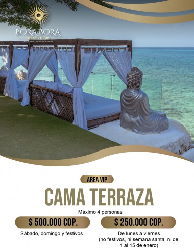 Área VIP Cama terraza