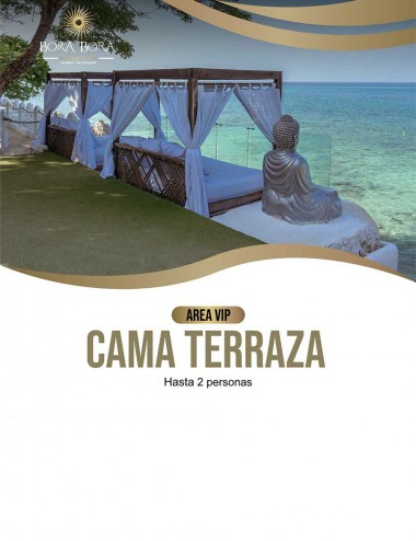 Cama terraza Área VIP