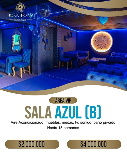 Área VIP Sala Azul B